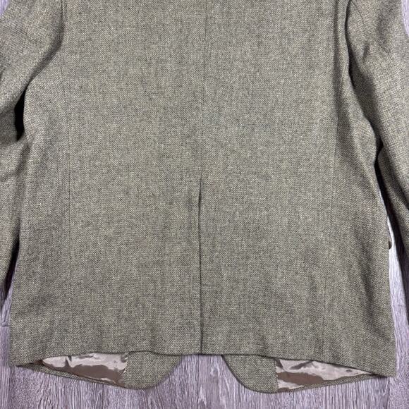 VTG 46 R Triona Green Donegal Tweed Wool Blazer Ireland - Picture 15 of 15